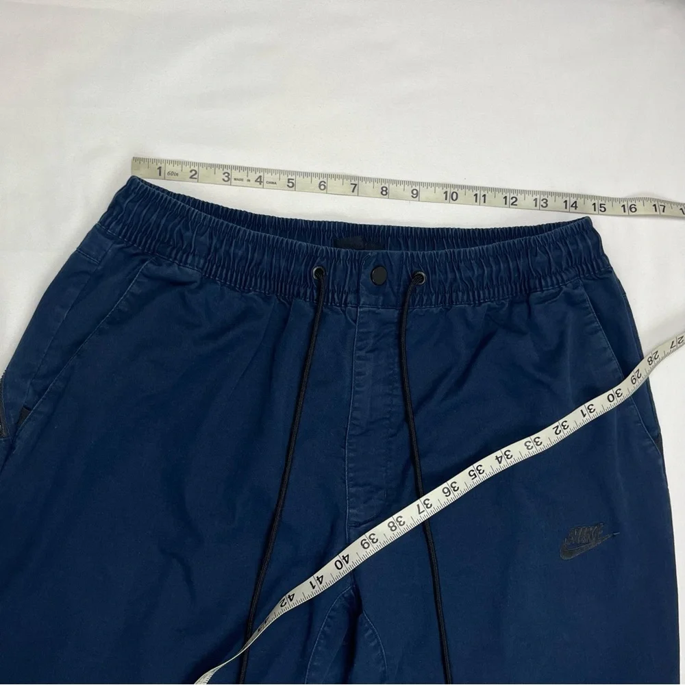 Nike Sportswear Mens Tech Chino Jogger Pants XL Dark Blue Tapered C2